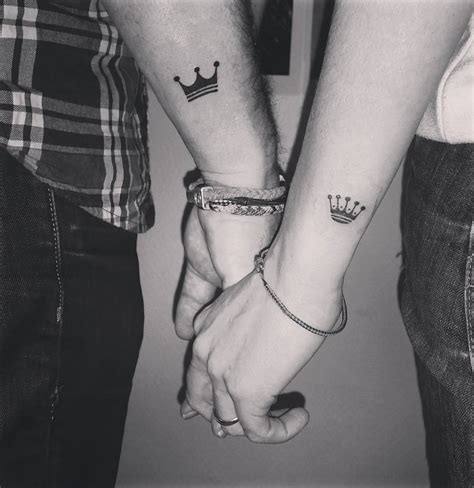 amor coronas significado tatuajes para parejas|50 tatuajes de amor para parejas